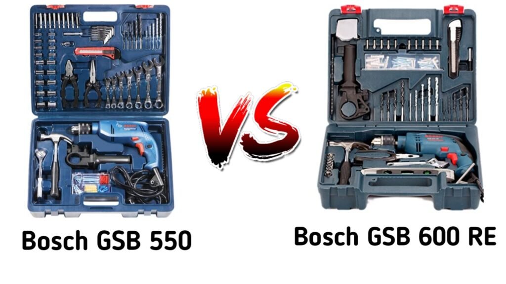 Bosch GSB 550 VS GSB 600