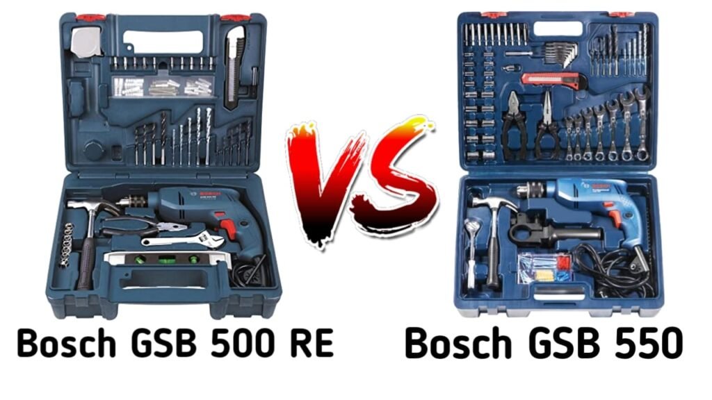 bosch gsb 500 vs 550