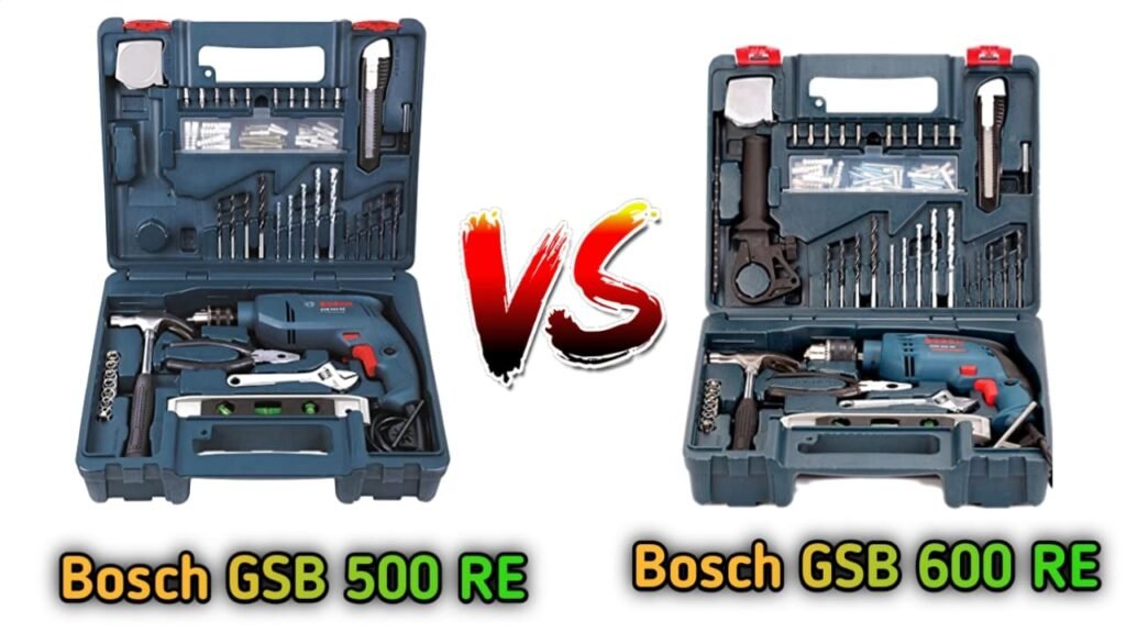 bosch 500 re vs 600 re