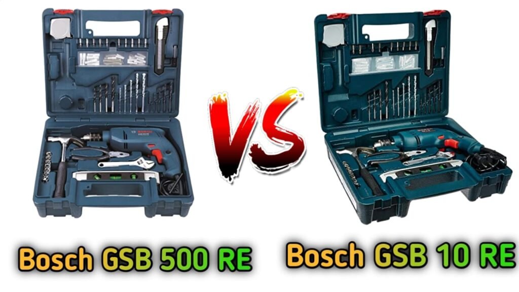 Bosch gsb 500 re vs 10 re