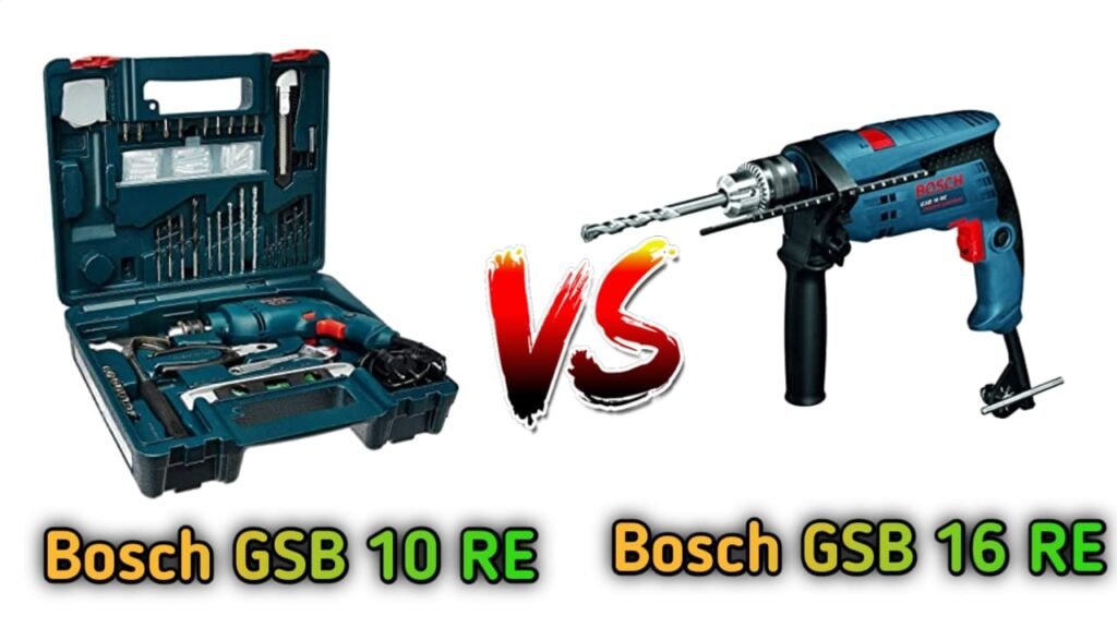 Bosch GSB 10 re vs GSB 16 re