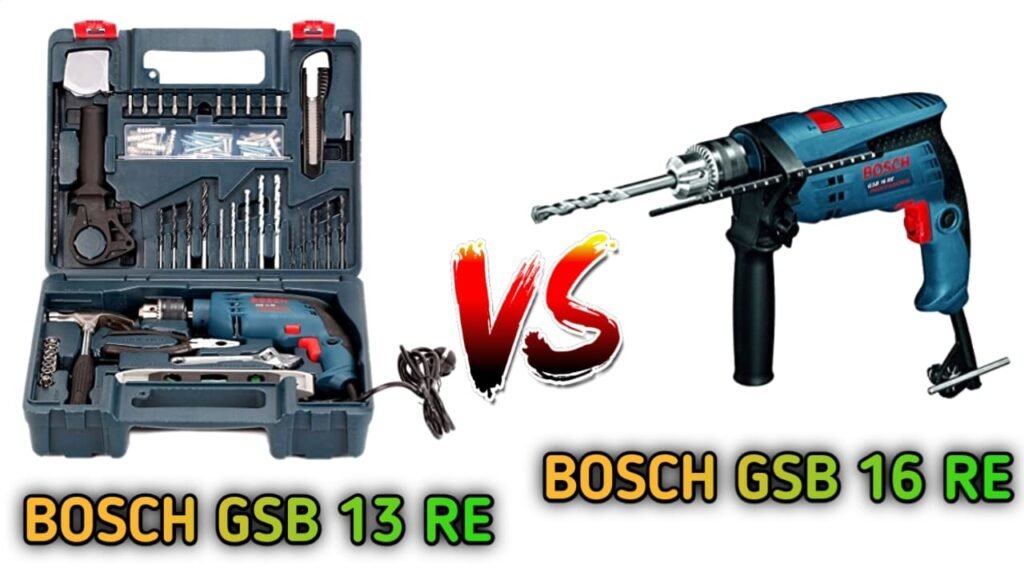 bosch gsb 16 re vs gsb 13 re