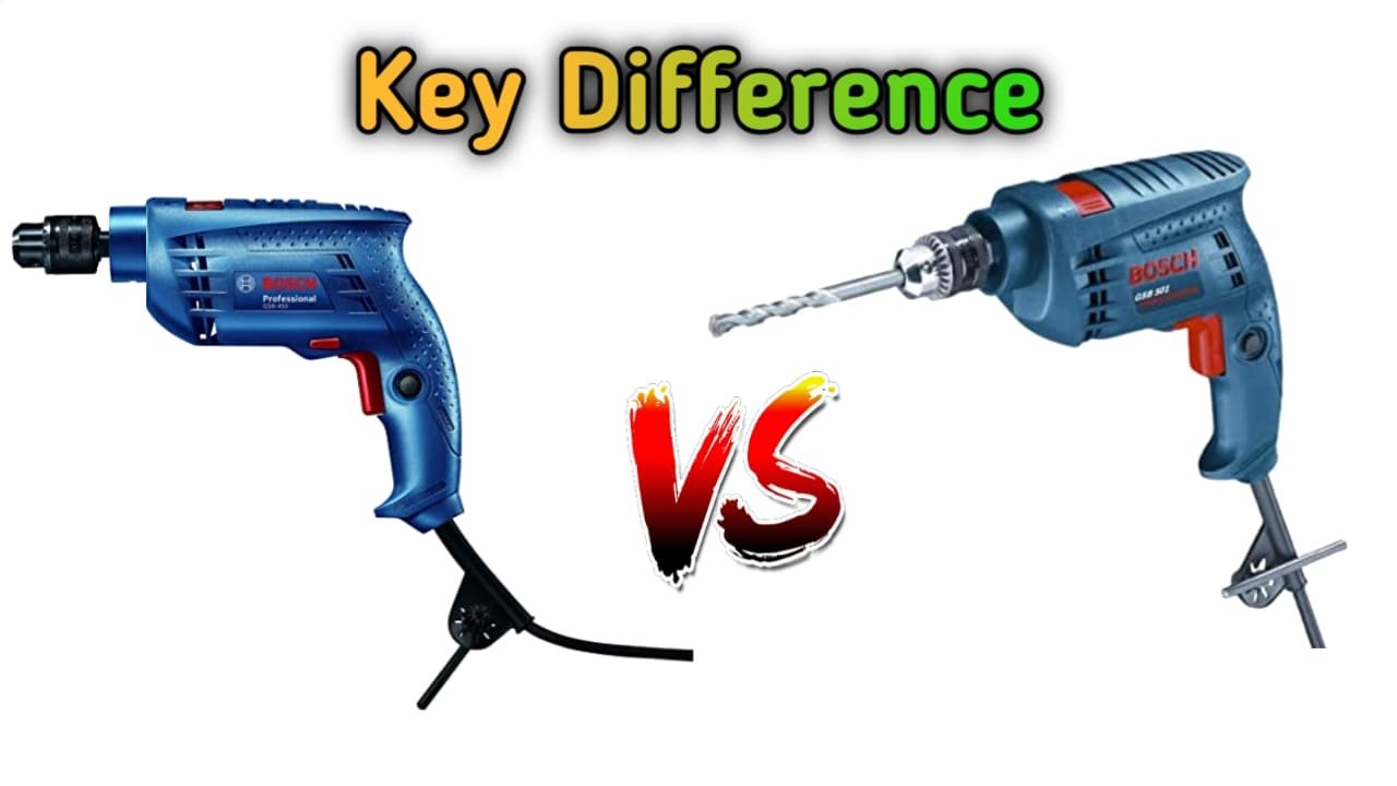 Bosch GSB 450 vs Bosch GSB 501 Power Gadgets