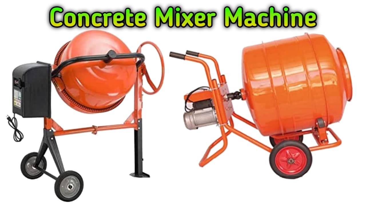 Concrete mixer machine